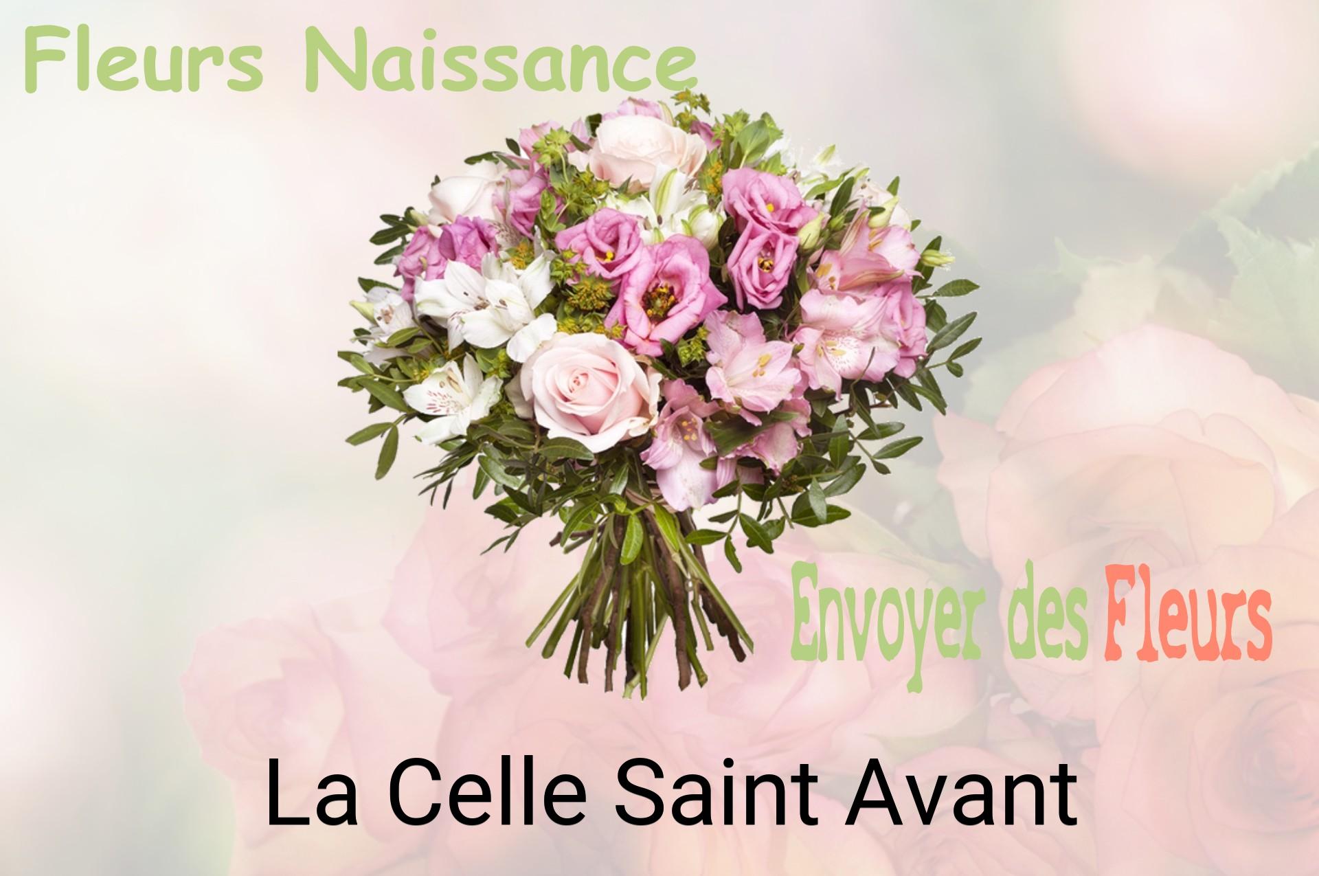 Bouquet de fleurs de naissance livré à La Celle-Saint-Avant