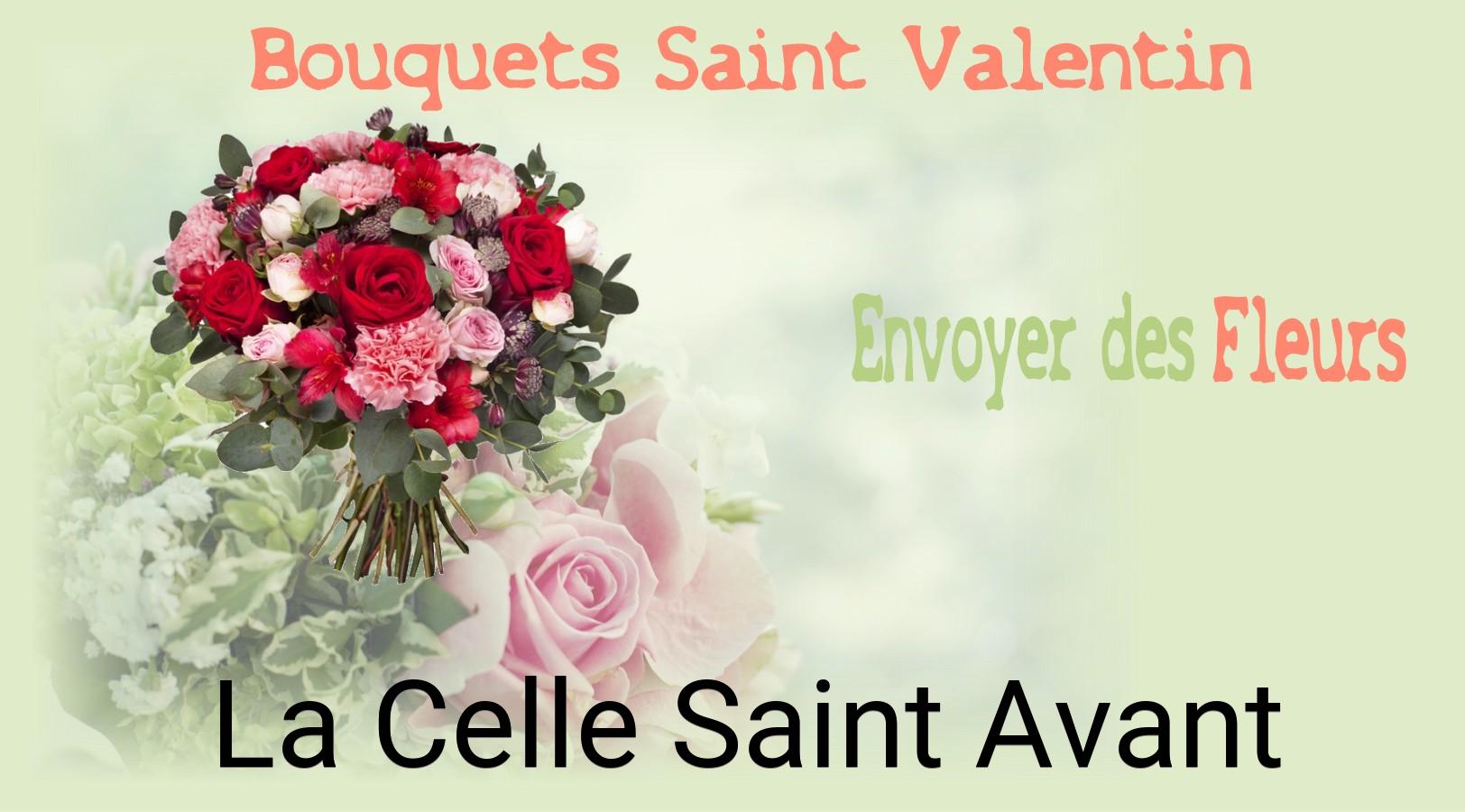 Roses de Saint-Valentin livrées à La Celle-Saint-Avant